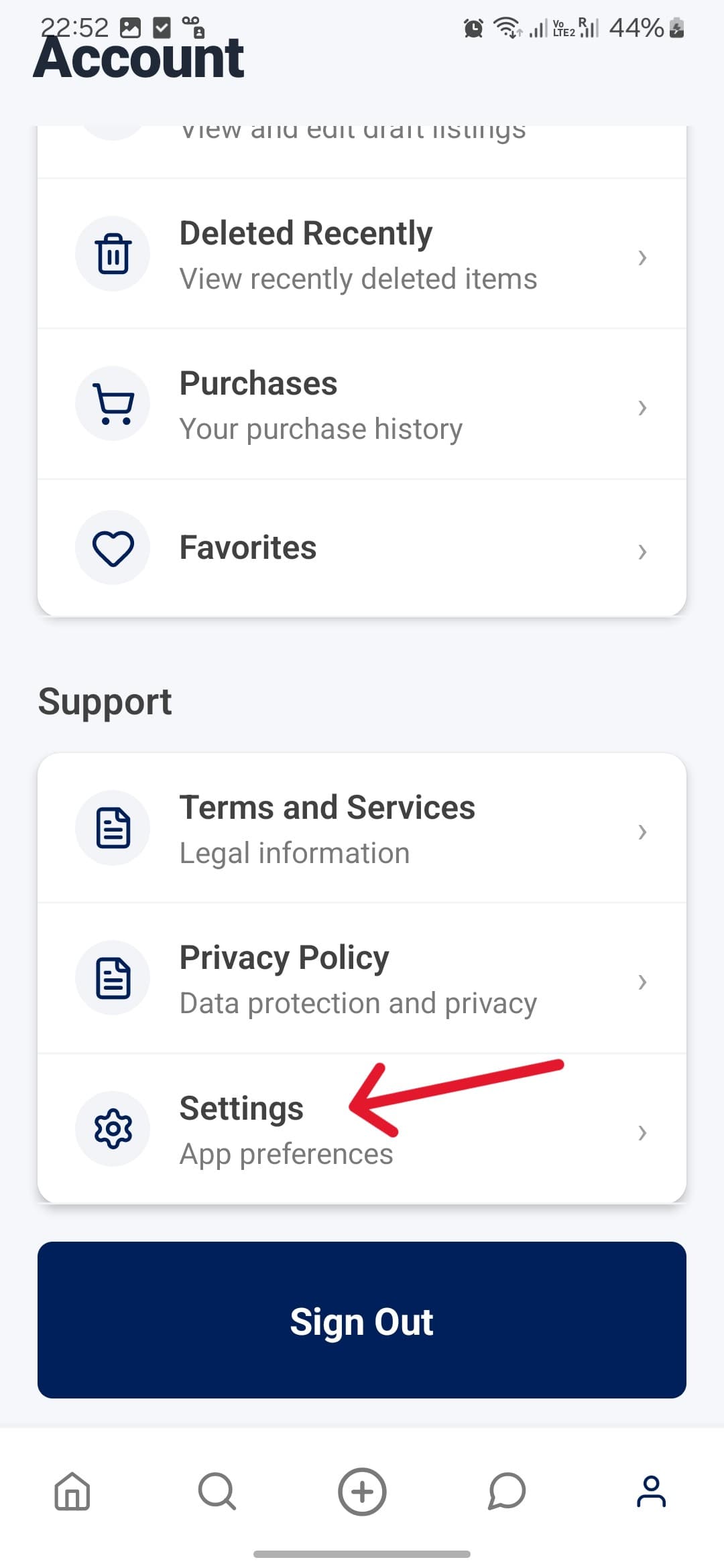 Step 3 — Open Settings